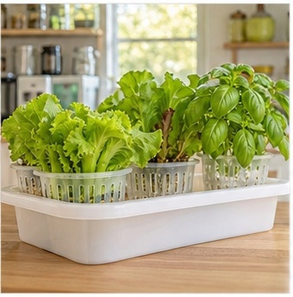 Indoor Plants - 4 шт. утолщенных дышащих пластиковых сетчатых