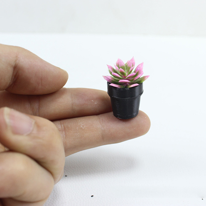 8 шт. миниатюрных пластиковых  – обзор и цена Succulent Set