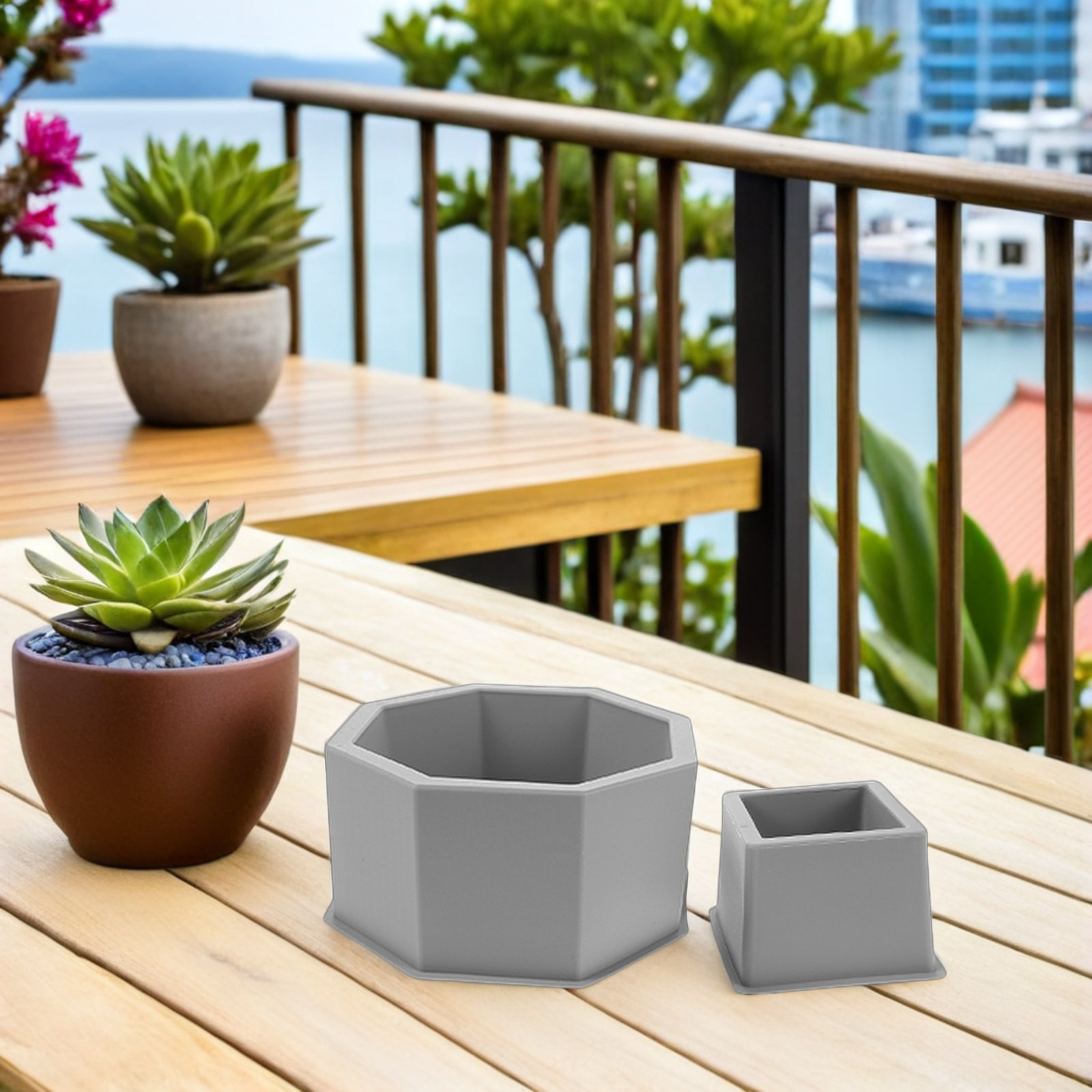 Набор из 2 силиконовых форм дл – обзор и цена Succulent Set